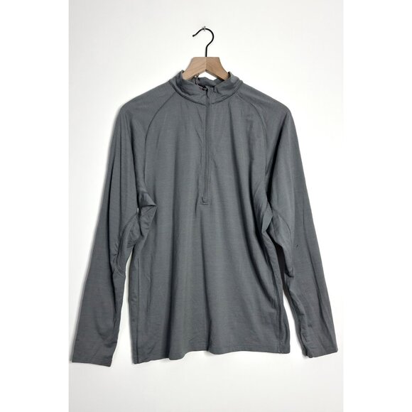 SITKA Mens Wool 1/2 Zip Base Layer Shirt
